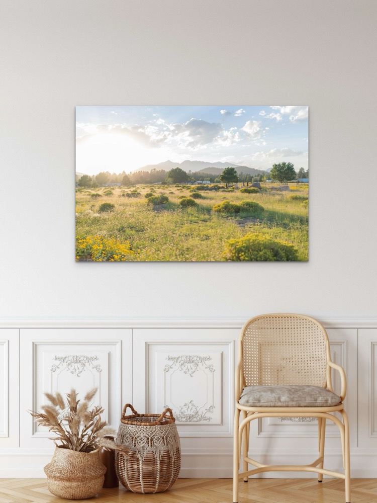 Flagstaff Arizona sunset mountain fine art paper print