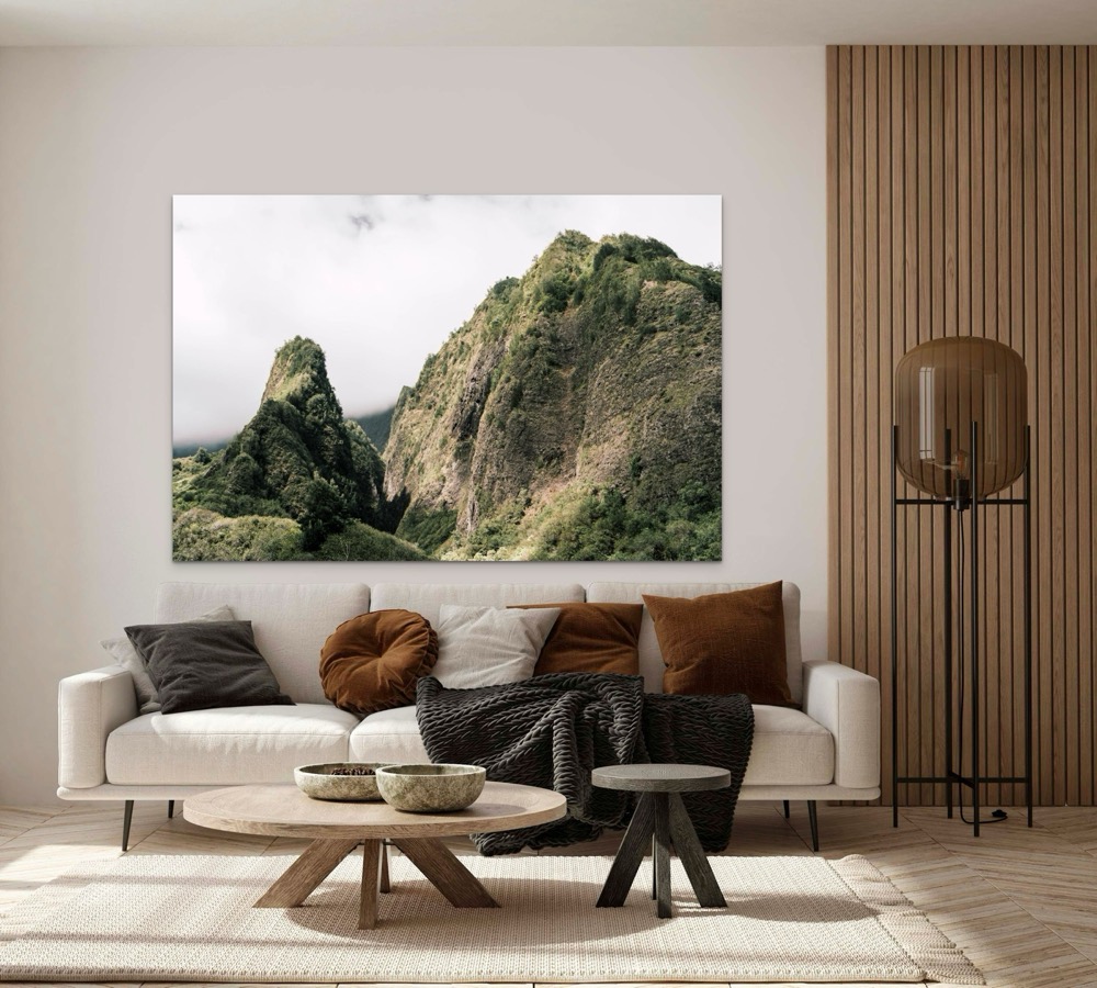 Iao Needle Maui Hawaii landscape fine art paper print